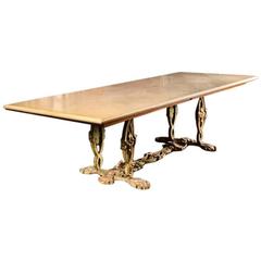 Art Nouveau Italian Dining Table