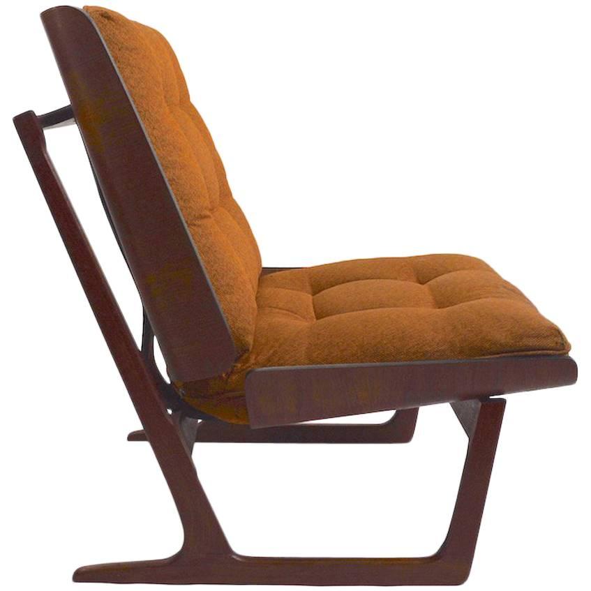 Bent Ply Lounge Chair Attributed to Grete Jalk