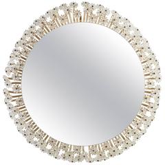 Illuminated Mirror/Wall Light by Emil Stejnar for Rupert Nikoll