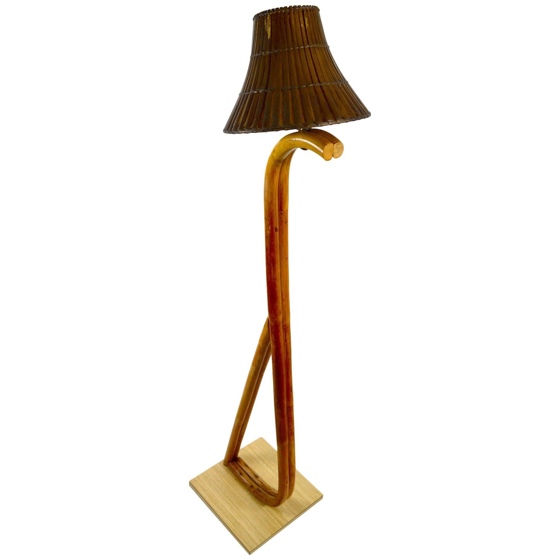 Bamboo Floor Lamp For Sale