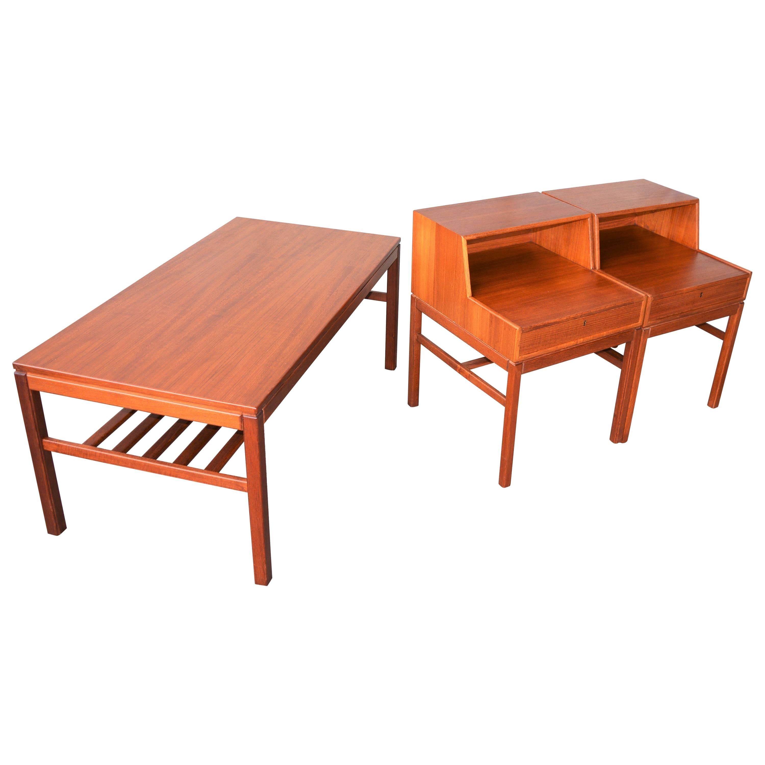 Sven Engström 
Gunnar Myrstrand Coffee Table / Cocktail Table for Tingstroms