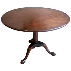 George 111 Mahogany Circular Table