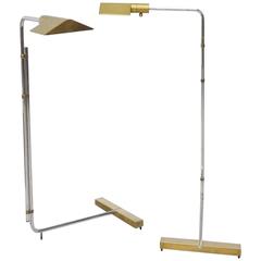 Pair of Cedric Hartman Multi Adjustable Floor or Reading Lamps