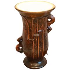 Ceramic Art Deco Table Lamp in the Style of Fulper 3