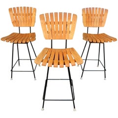 Mid-Century Modern Arthur Umanoff for Raymor Bar Stools