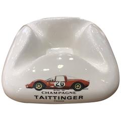 1960s Taittinger Ferrari Ashtray