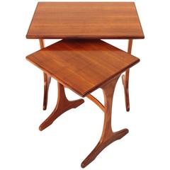 Set of Two 1960s G Plan Nesting Table 11