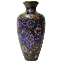 Japanese Meiji Period Cloisonné Vase