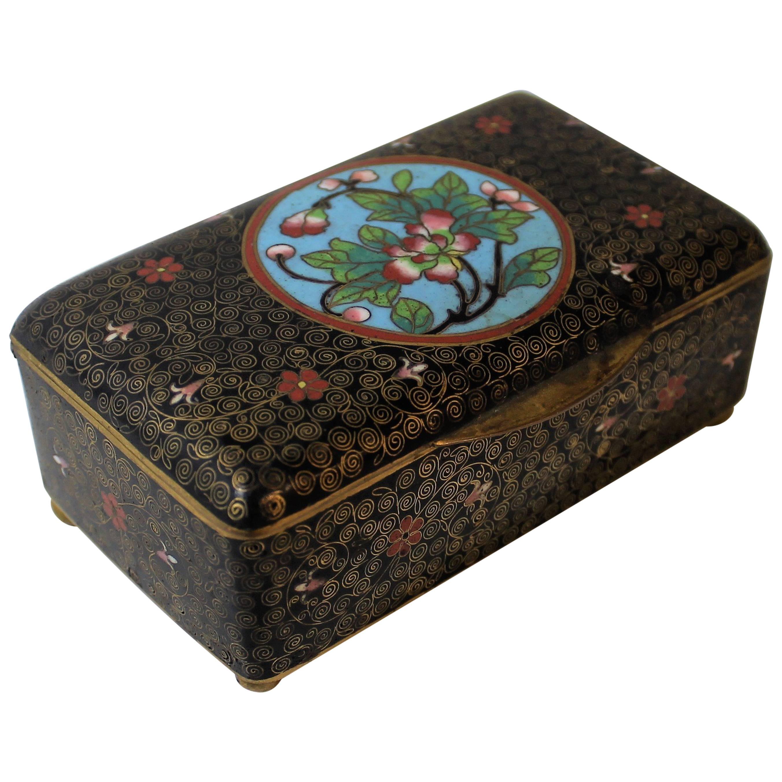 19th Century Chinese Cloisonne Decorative Box