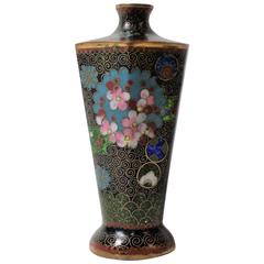 Japanese Meiji Period Cloisonne Vase 5