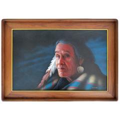 20th Century Southwestern Portrait by Jeff St. John 4