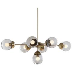 Bounce-Oval Made to Order Brass Chandelier 4