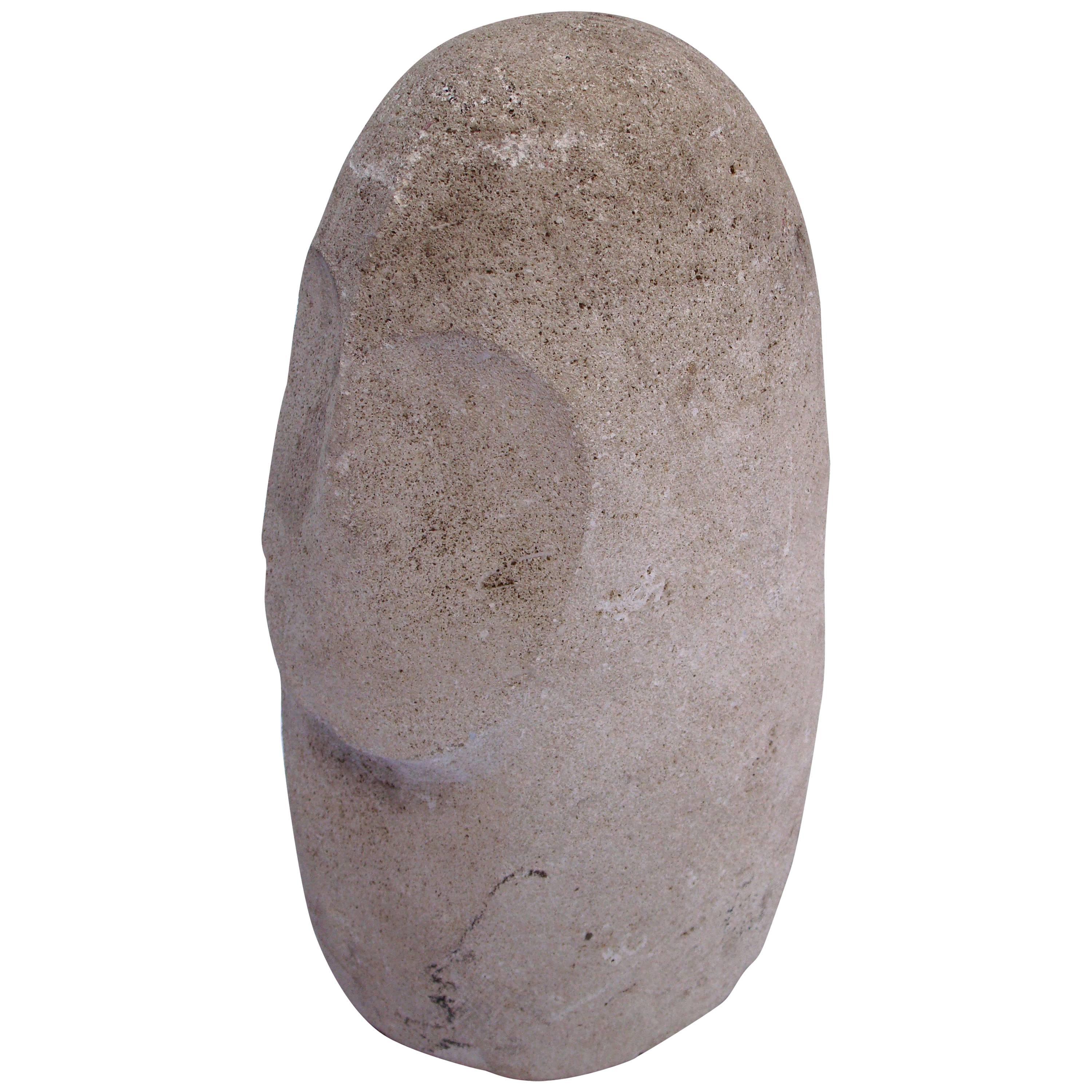 1960s Stone Abstract Sculpture For Sale