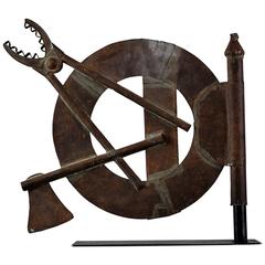 Late 19th Century Hardware Store 'Quincaillerie' Weathervane 10