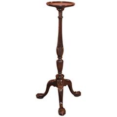 Antique Plant Stand, Victorian Torchere 19th Century