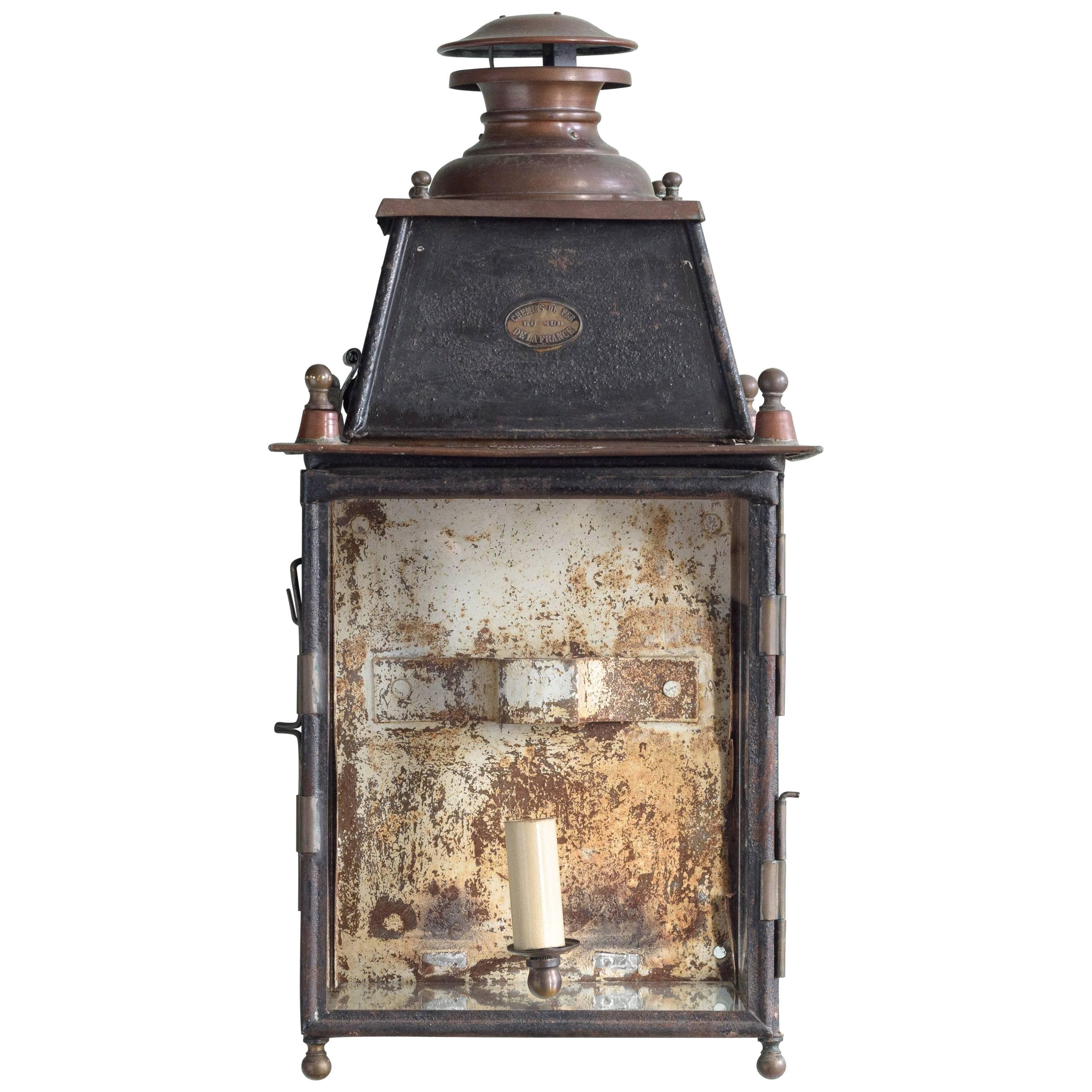 Nineteenth Century French Wall Lantern