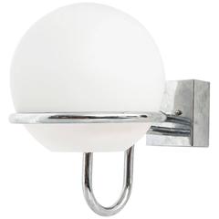 Hans-Agne Jakobsson Large Quantity of Wall Lamps in Chrome and Opal Glass 10