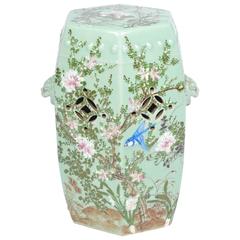 19th Century Japanese Porcelain Garden Seat