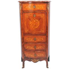 Louis XVI Style Secretaire Cabinet 5