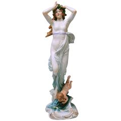 Meissen Birth of Venus Offermann Friedrich Figurine Model R 124  made 1900-1905