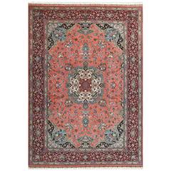 Fine Vintage Tabriz Persian Rug 12