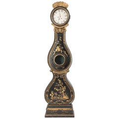 19th Century Rococo Mora Clock from Fryksdalen Sweden