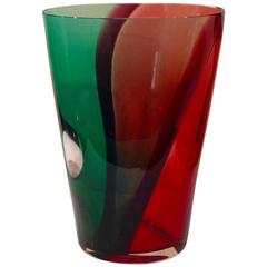 Monumental Signed Archimede Seguso Murano Vase Monumental Signed Archimede Seguso Murano Vase