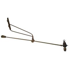 1950s Counterbalanced Swing Arm Wall Lamp