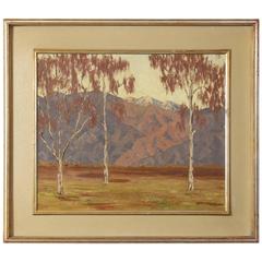 Oil on Canvas California Plein Air Painting Oil on Canvas California Plein Air Painting