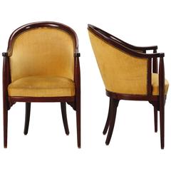 Pair of Art Deco Era Thonet Armchairs
