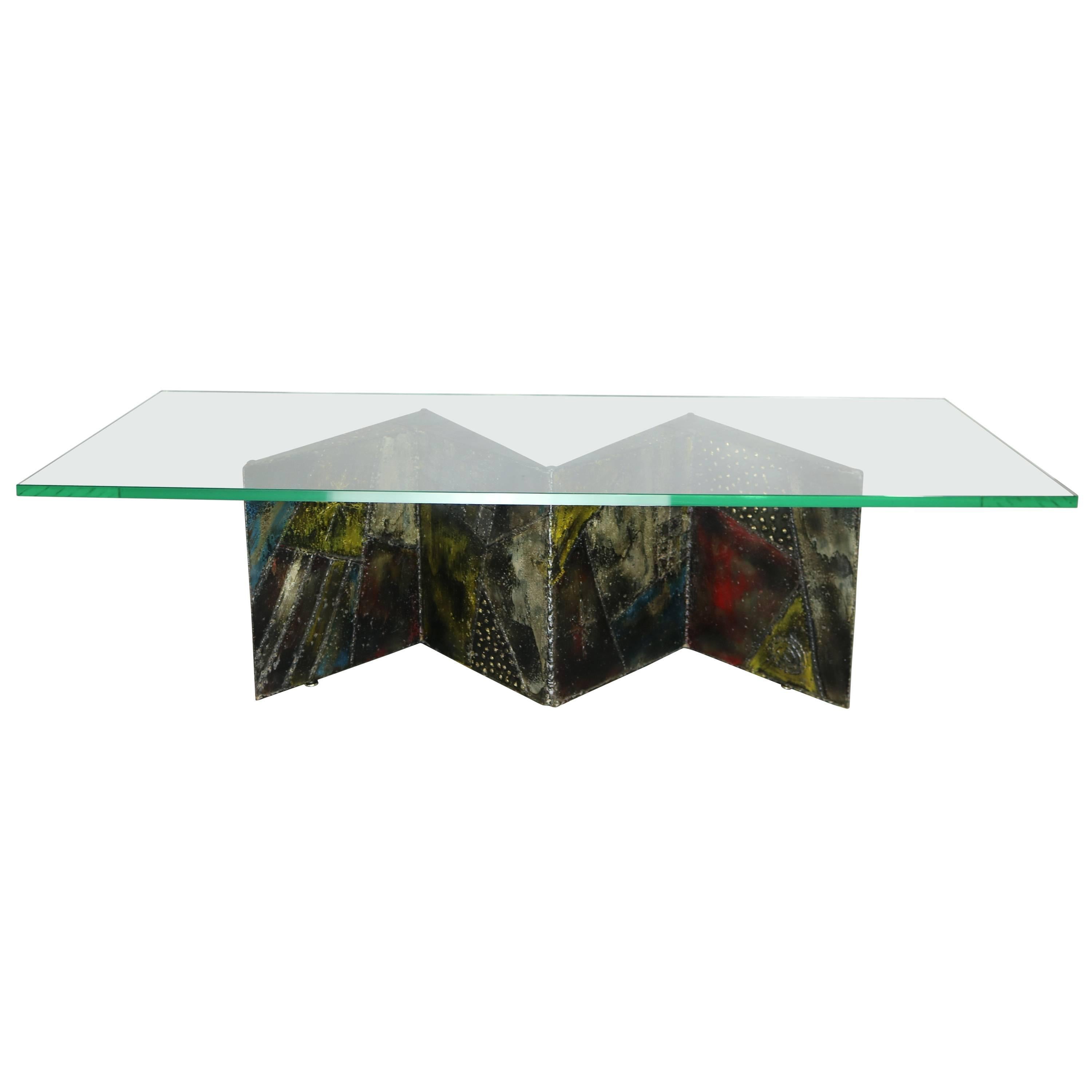 Paul Evans for Directional Zig-Zag Coffee Table