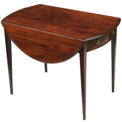 English Sheraton Pembroke Table of Mahogany