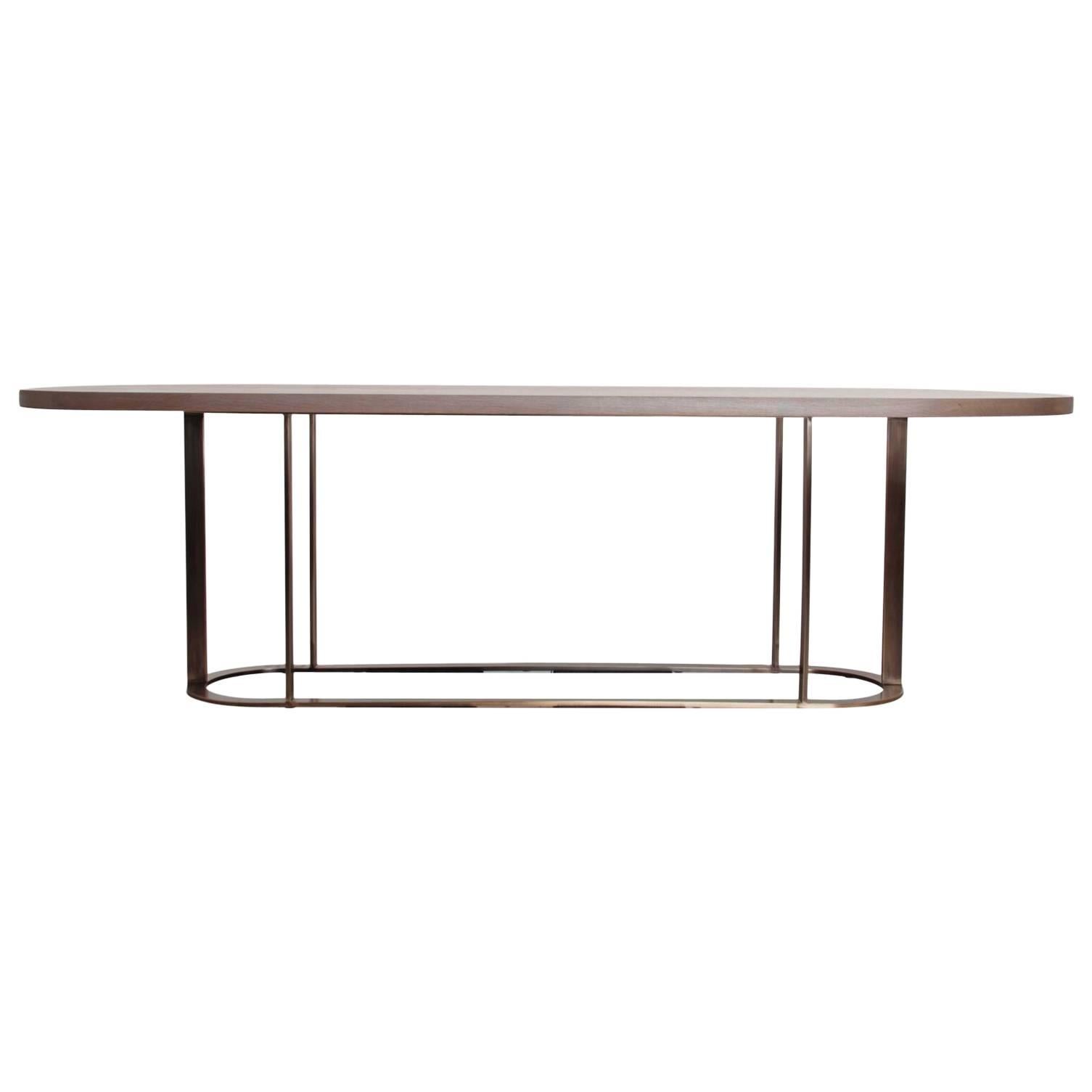 Colyer Dining Table by Thomas Hayes Studio For Sale