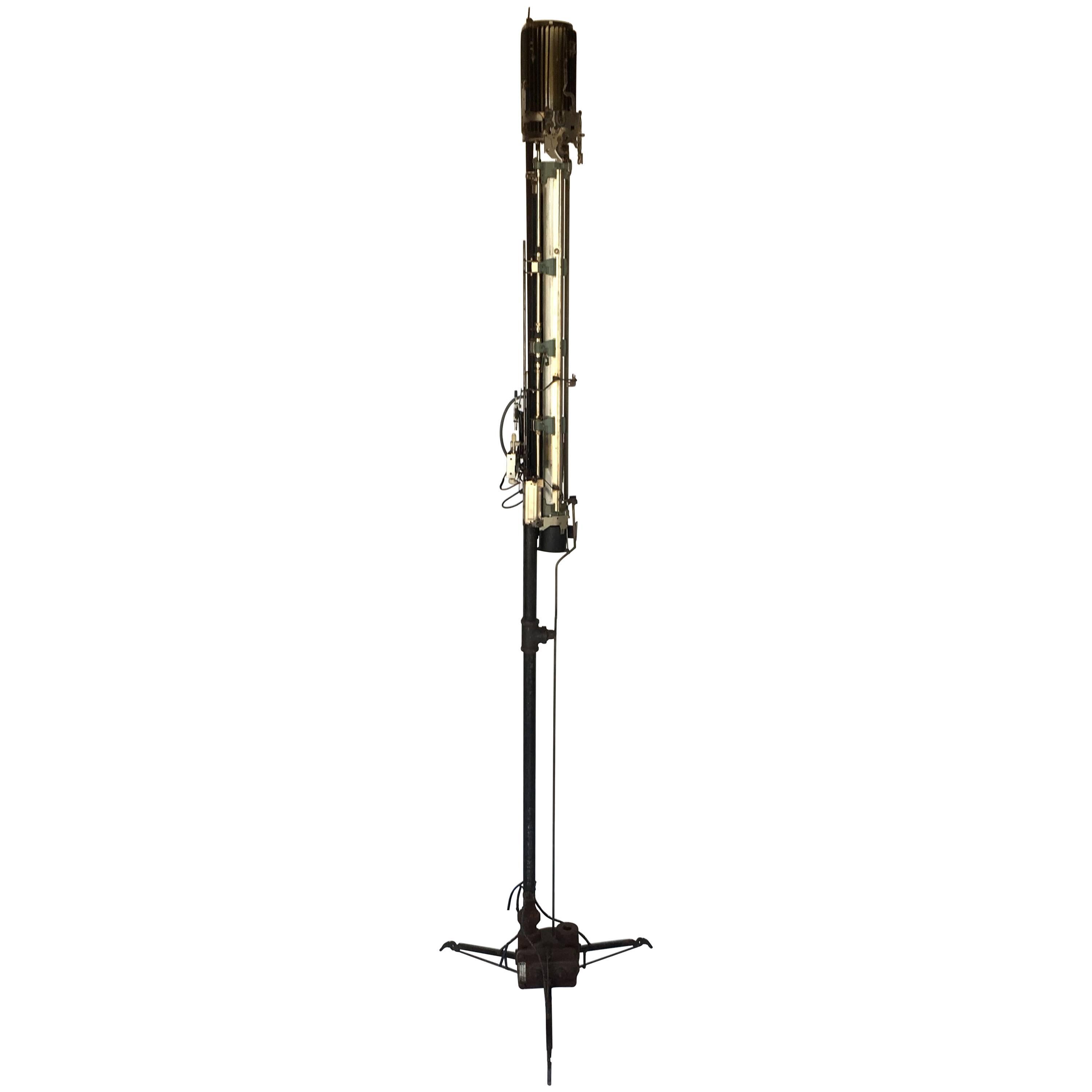 Mechanical Assemblage "Star Wars" Style Floor Lamp For Sale