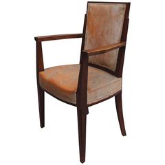 Fine French Art Deco Armchair by Dominique 8
