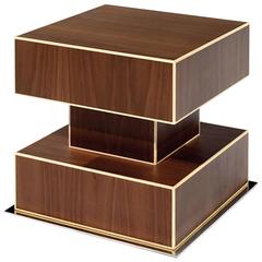 Ettore Sottsass Coffee Table Out Production Oak Design Edition, Italy 5