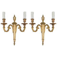 Pair of Louis XVI Style French Sconces