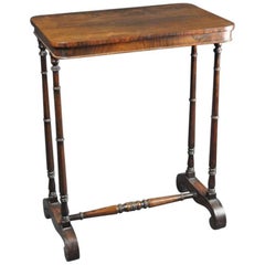 Early 19th Century Rosewood End Support Occasional Table