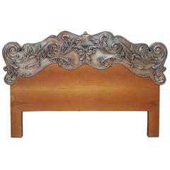 20th Century Sterling Silver Head Bed 1