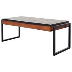 Illuminated 1960s Coffee Table, Teak 6