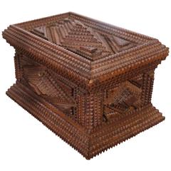 Tramp Art Box