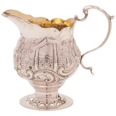 19th Century Victorian Silver Cream Jug