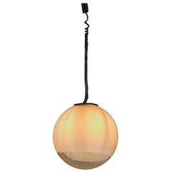 Large Mid-Century Modern Murano Globe Light, circa 1960