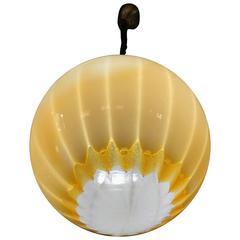 Large Mid-Century Modern Murano Globe Light, circa 1960 5