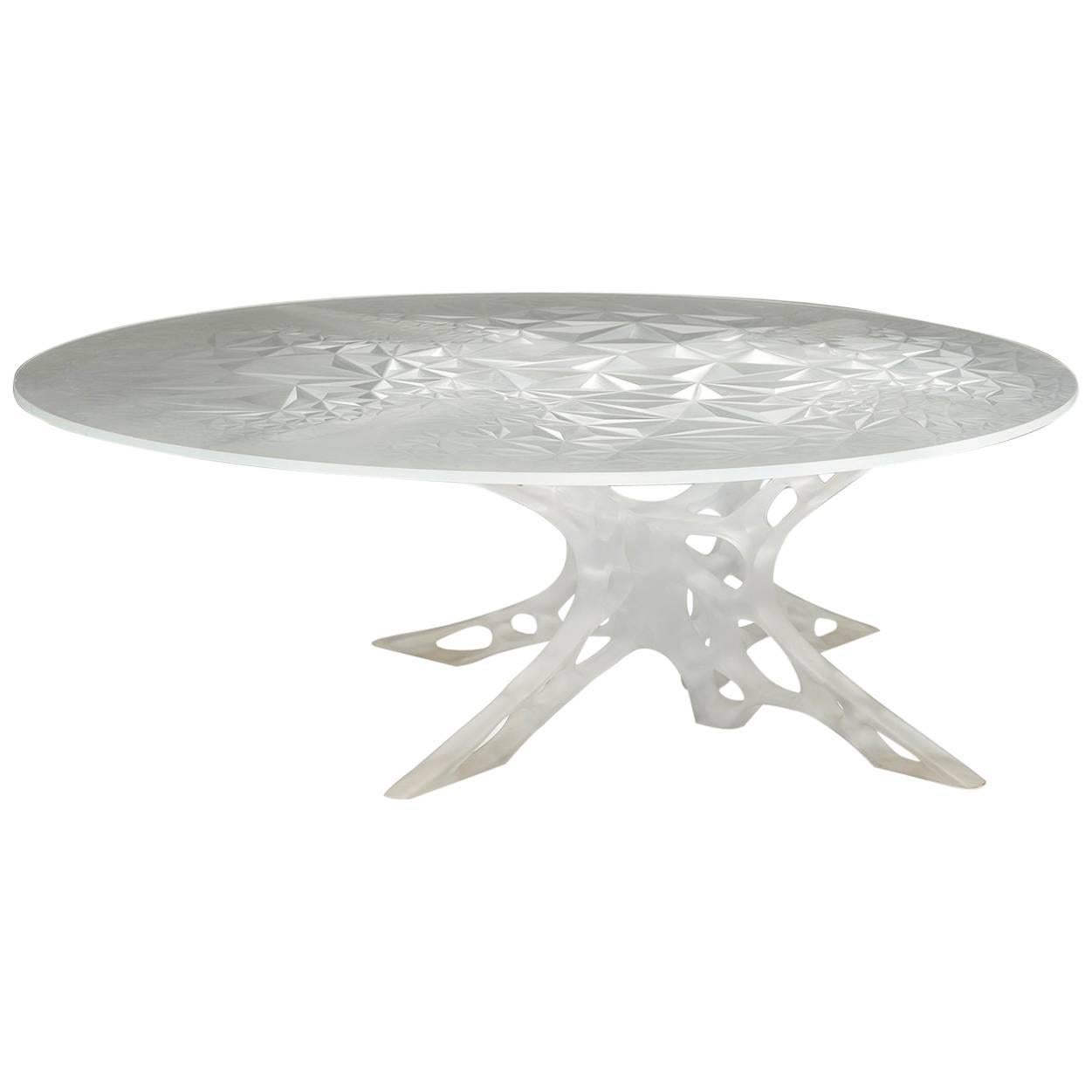 Contemporary Chimeric Table in Acrylic
