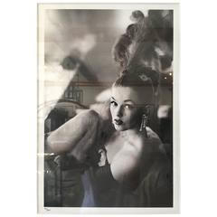 Showgirl Black and White frame photograph 7