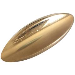 Hans Hansen 14-Karat Gold Brooch