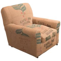 Vintage Mid-20th Century Coffee Shop Armchair