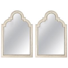 Pair of Moorish Tessellated Mirrors 1