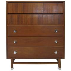 Walnut and Rosewood Mid-Century Dresser Chest by Stanley Furniture